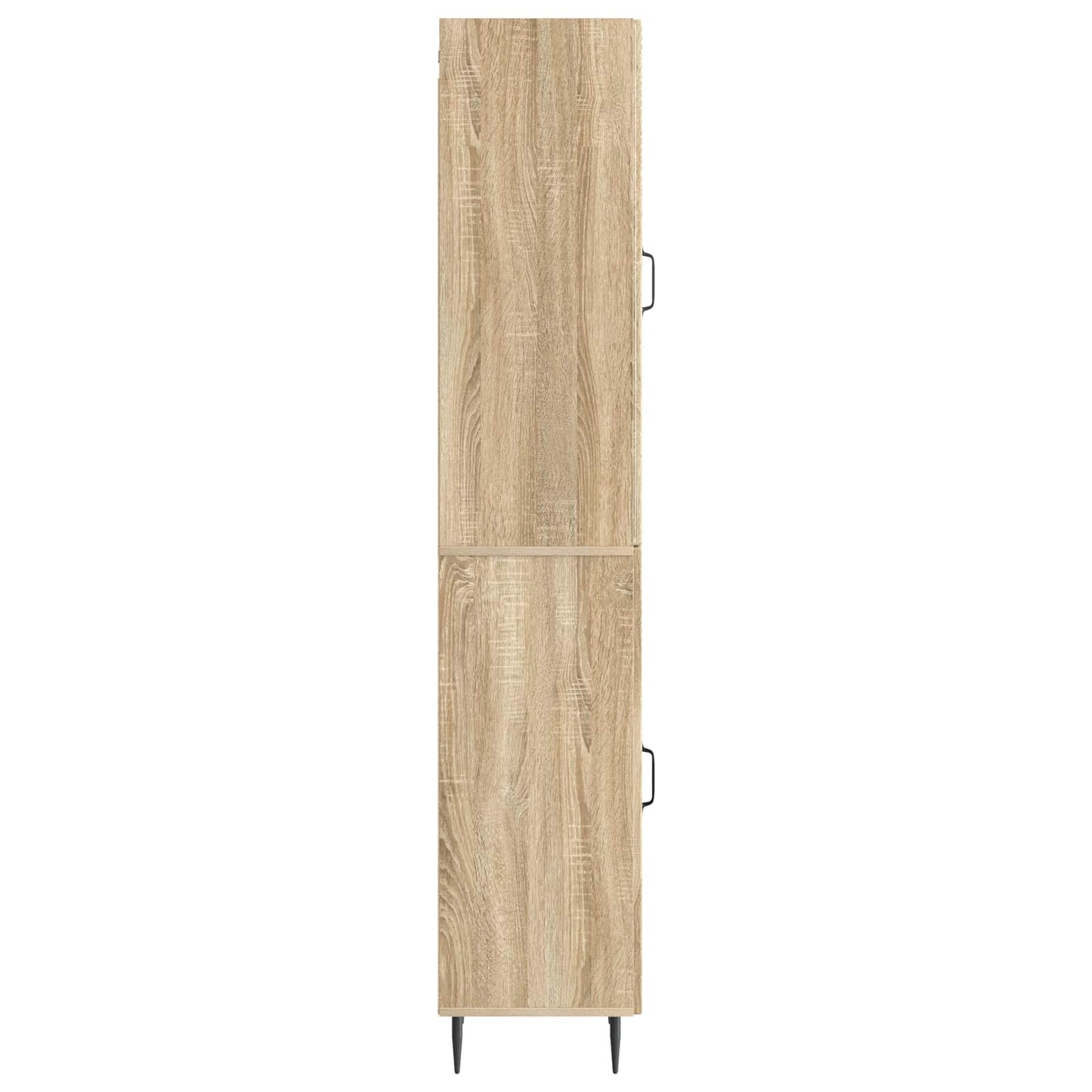 Skapsett 2 pcs Sonoma eik 33 x 34,5 x 89,5 cm Konstruert tre