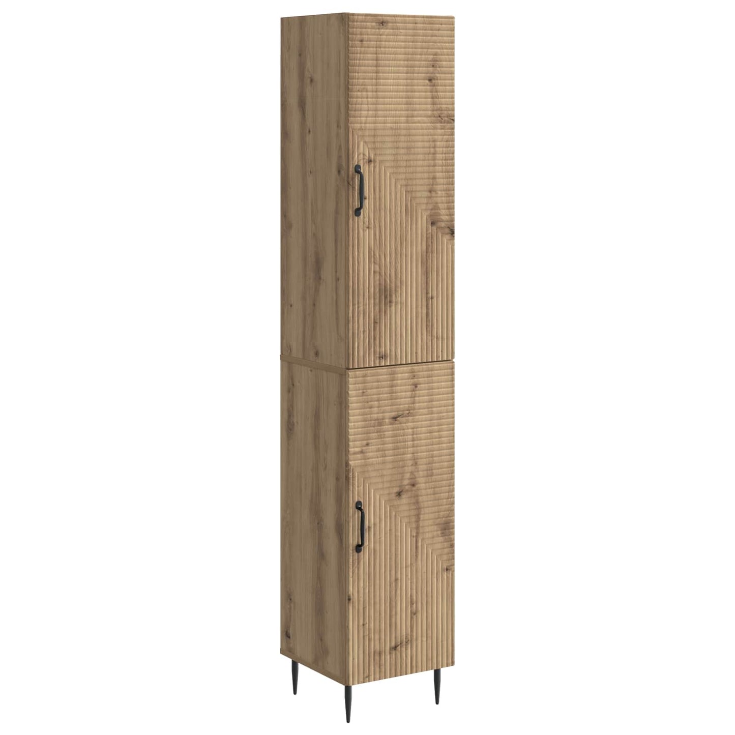 Skapsett 2 pcs Artisan eik 33 x 34,5 x 89,5 cm Konstruert tre