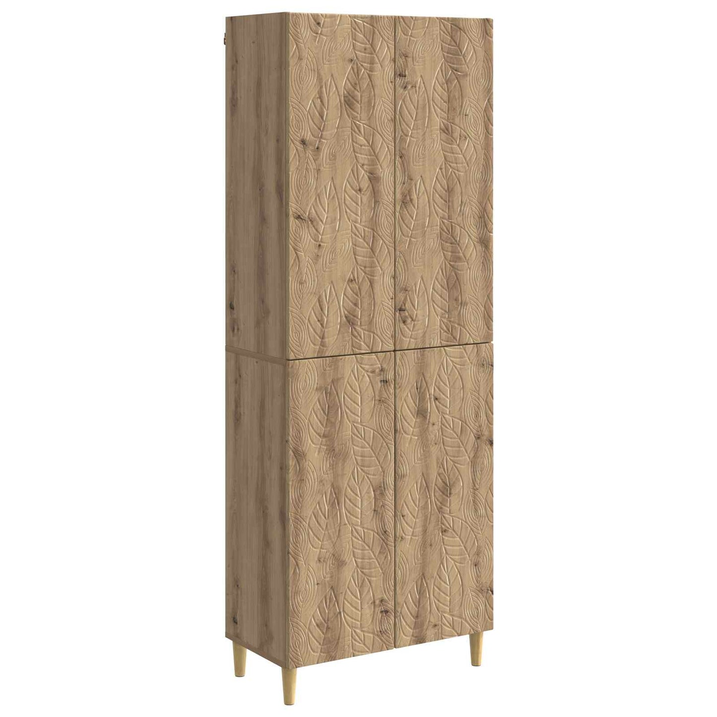 Skapsett 2 pcs Artisan eik Konstruert tre