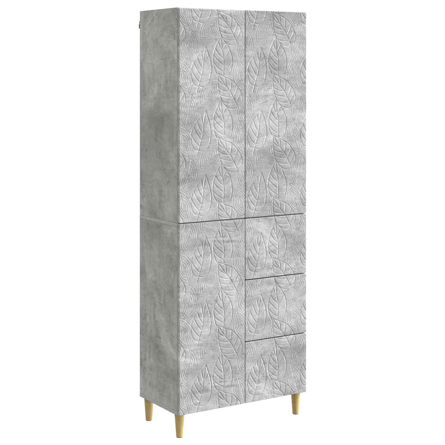 2 pcs Betonggrå