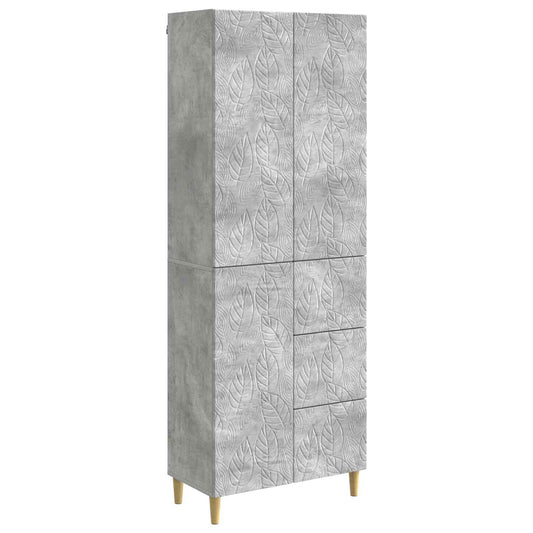 2 pcs Betonggrå