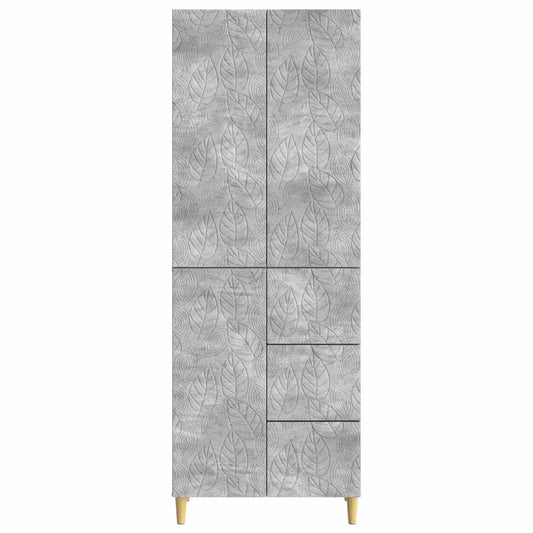 2 pcs Betonggrå