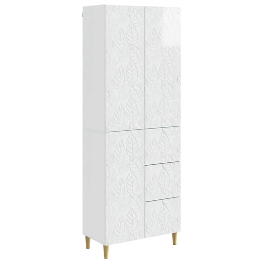 2 pcs Høgglans hvit