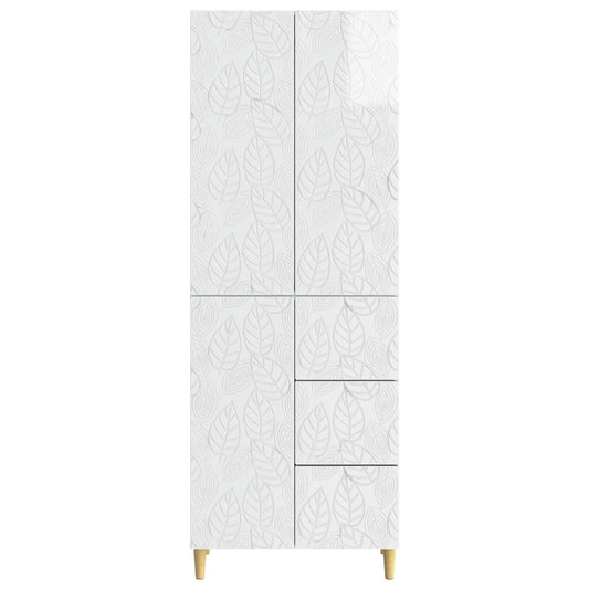 2 pcs Høgglans hvit
