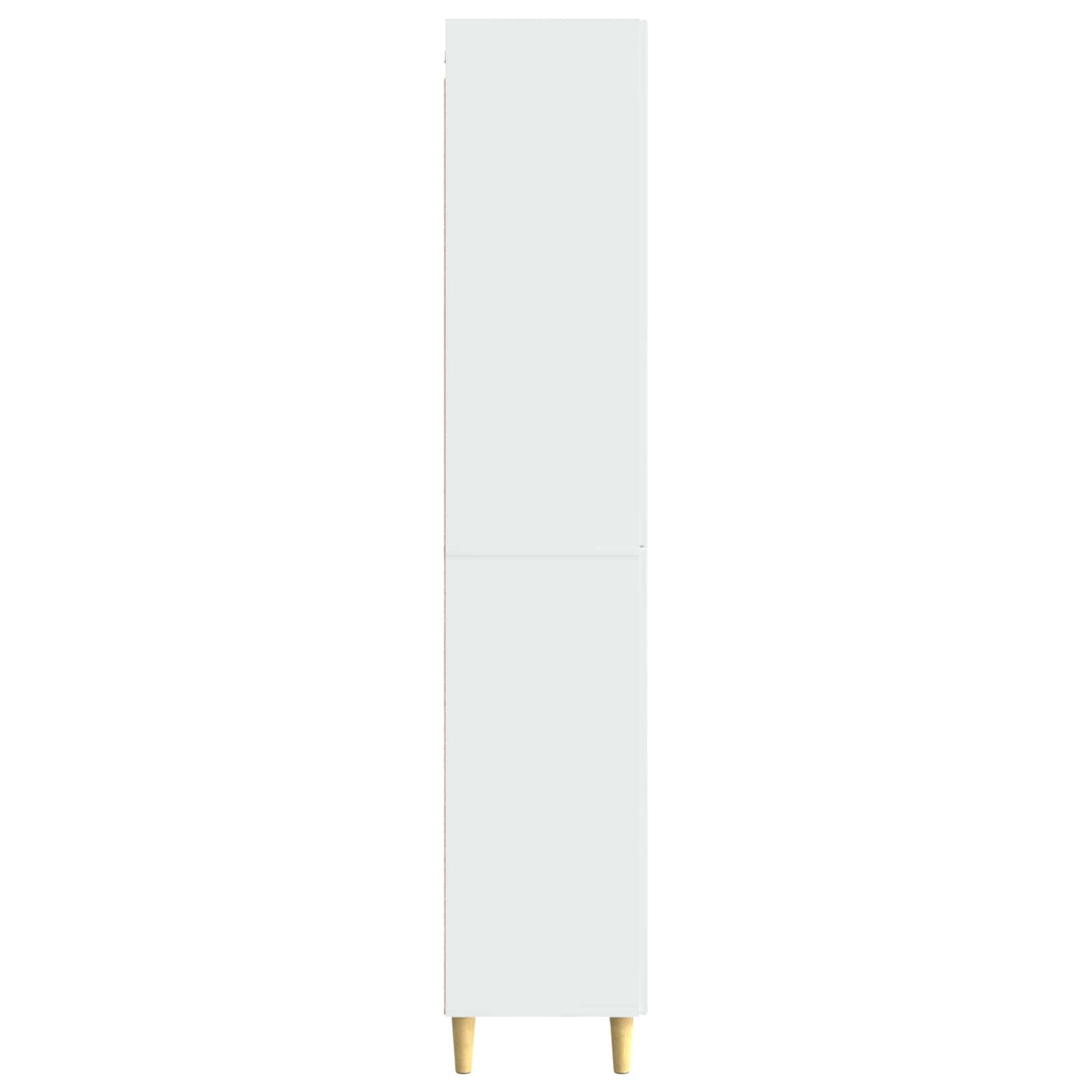 2 pcs Høgglans hvit