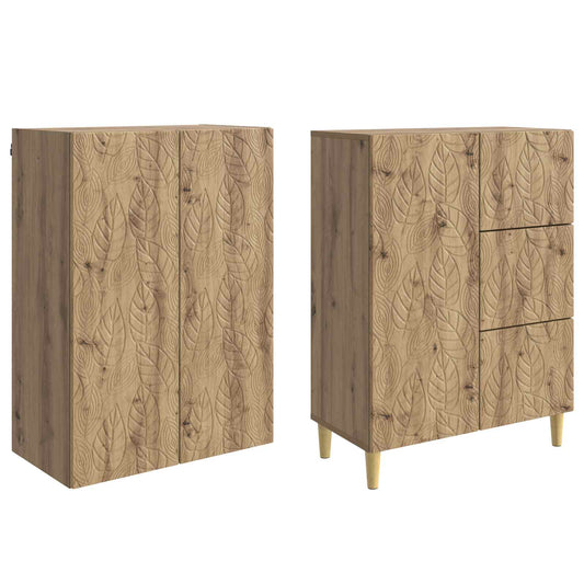2 pcs Artisan eik