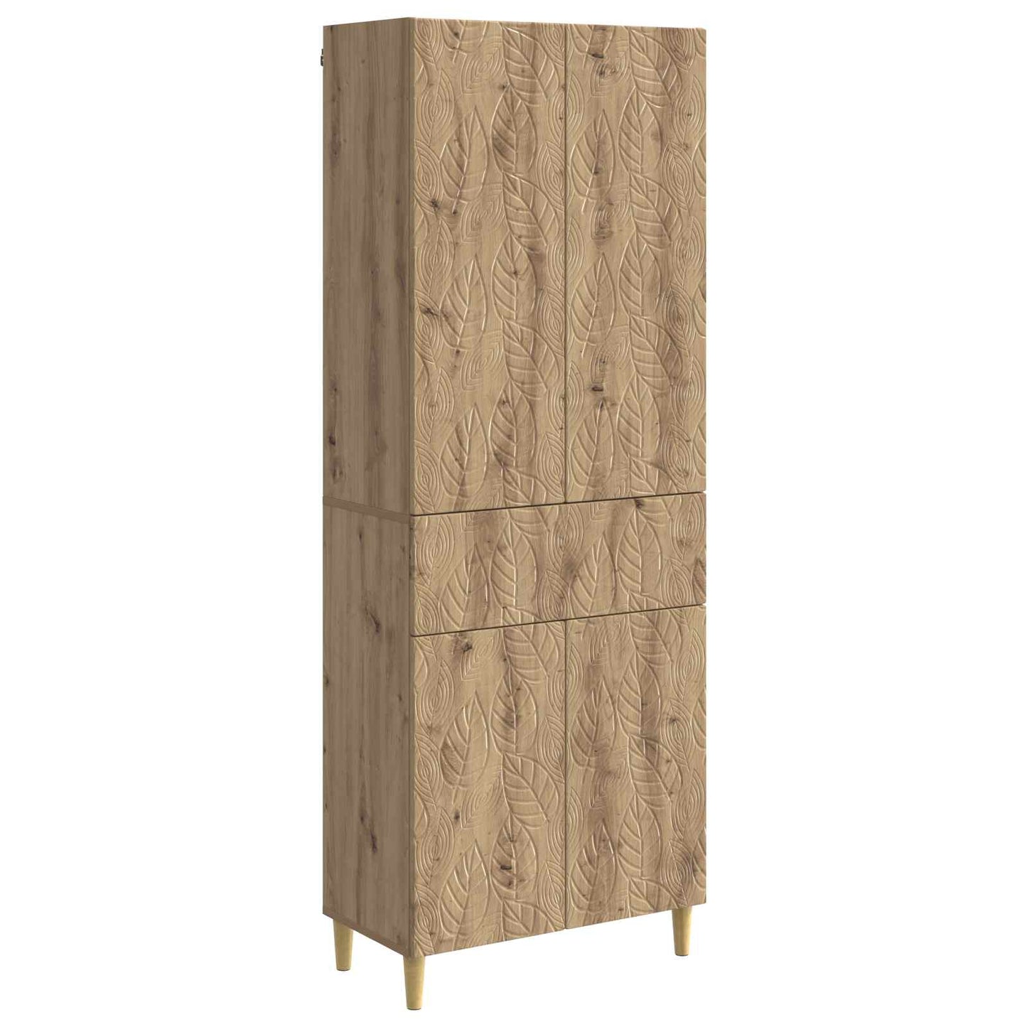 Skapsett 2 pcs Konstruert tre