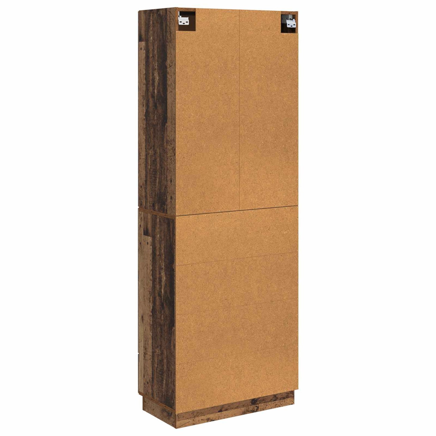 Skapsett 2 pcs Gammelt tre Konstruert tre
