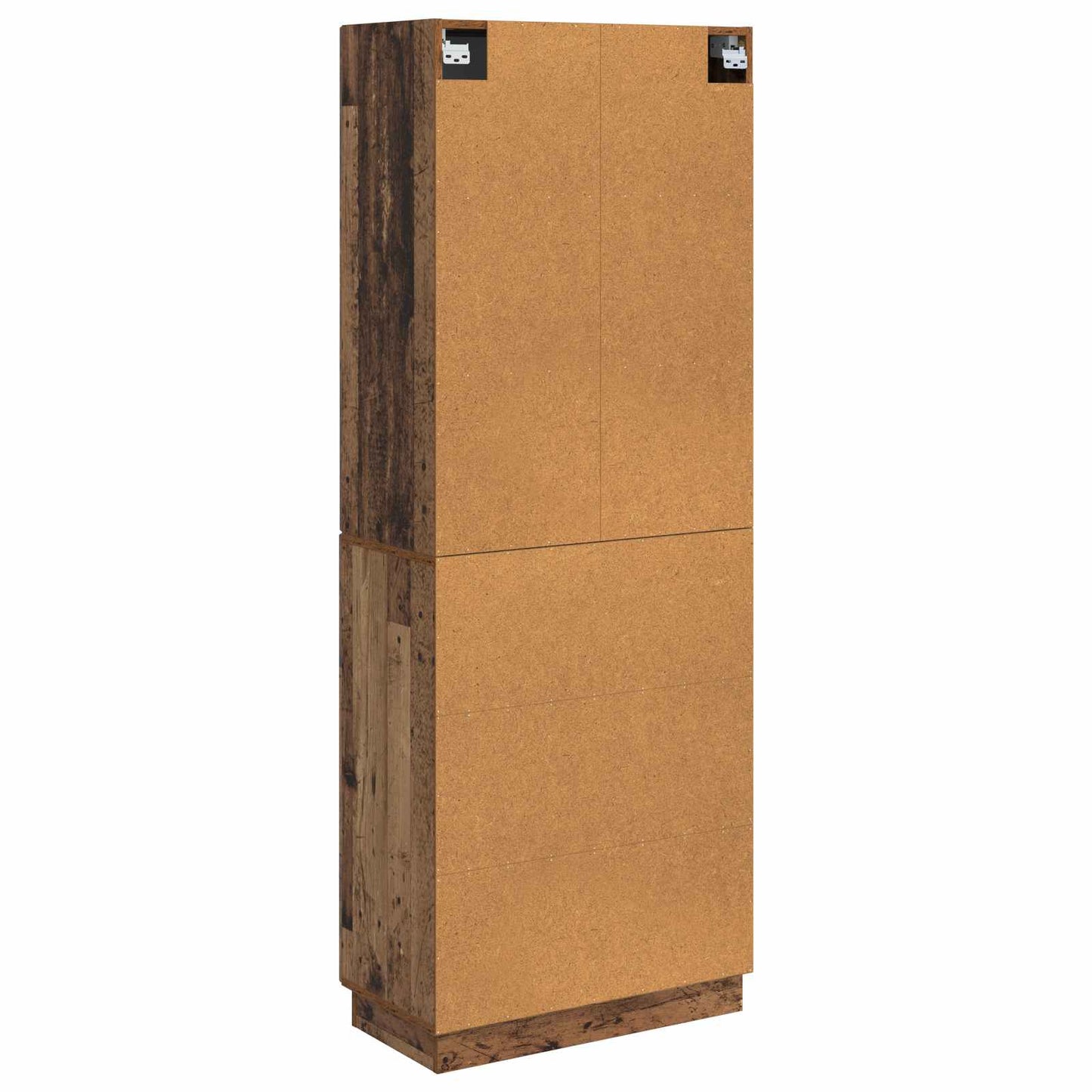 Skapsett 2 pcs Gammelt tre Konstruert tre
