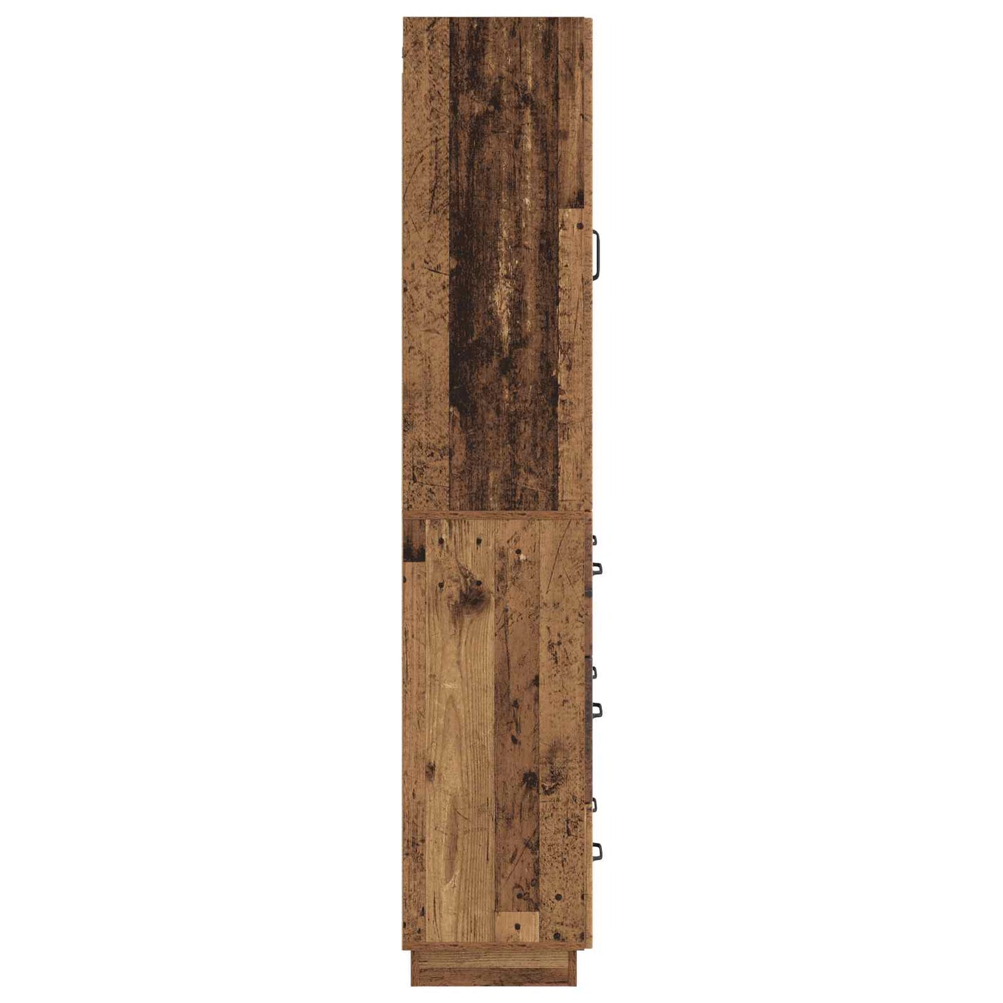 Skapsett 2 pcs Gammelt tre 66 x 34,5 x 87 cm Konstruert tre