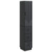 Skapsett 2 pcs Svart 33 x 34,5 x 87 cm Konstruert tre
