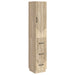 Skapsett 2 pcs Sonoma eik 33 x 34,5 x 87 cm Konstruert tre