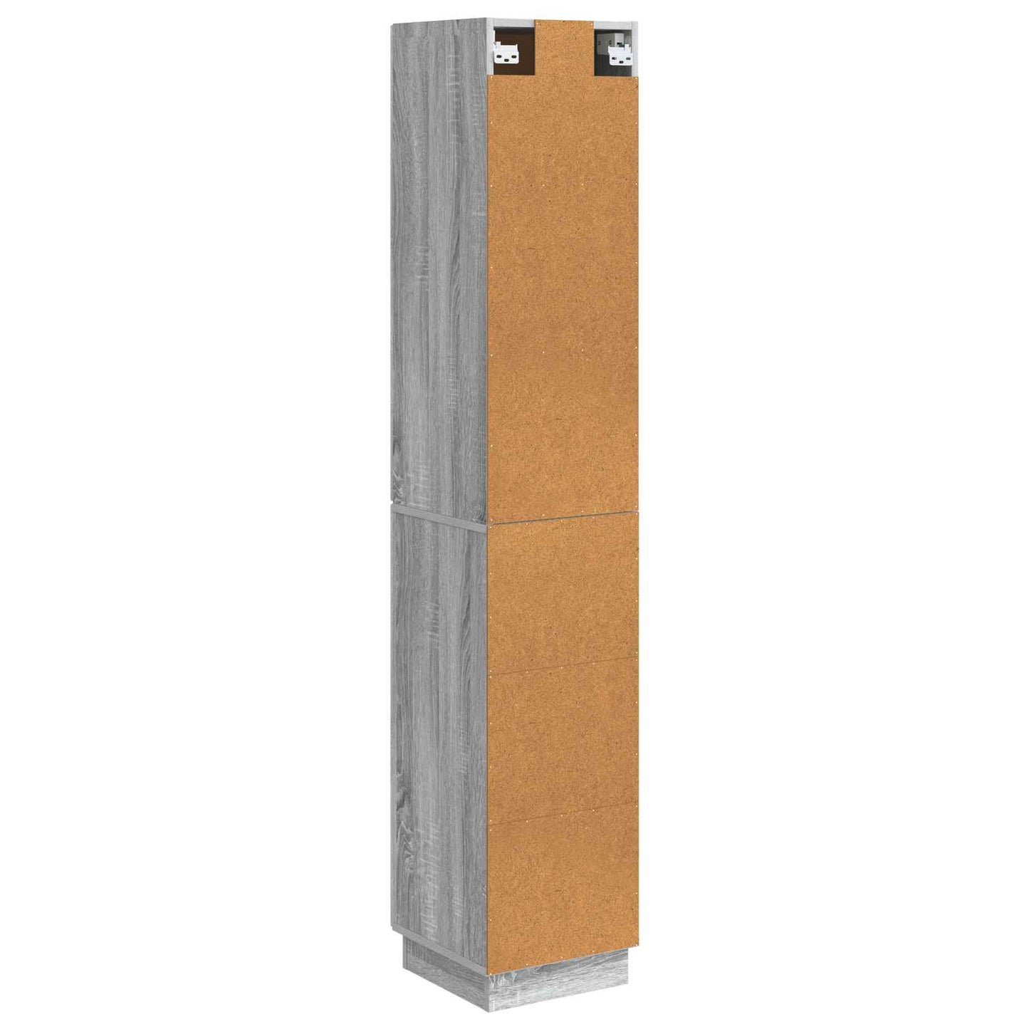 Skapsett 2 pcs Grå Sonoma 33 x 34,5 x 87 cm Konstruert tre