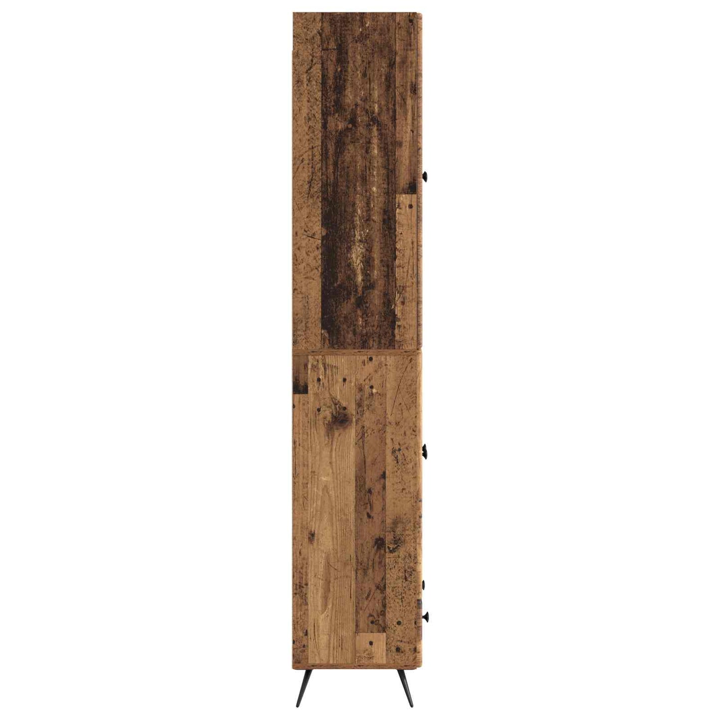 Skapsett 2 pcs Gammelt tre Konstruert tre