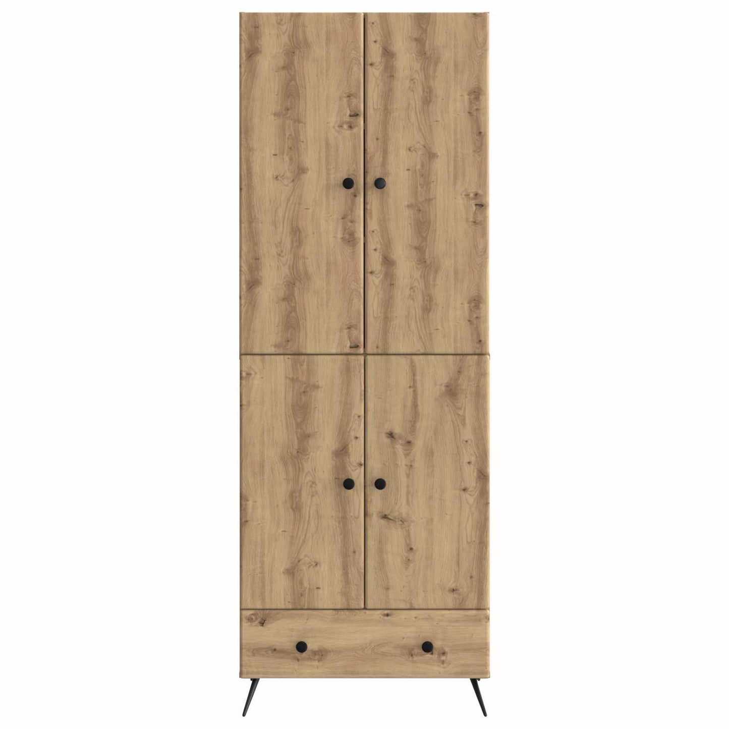 Skapsett 2 pcs Artisan eik Konstruert tre