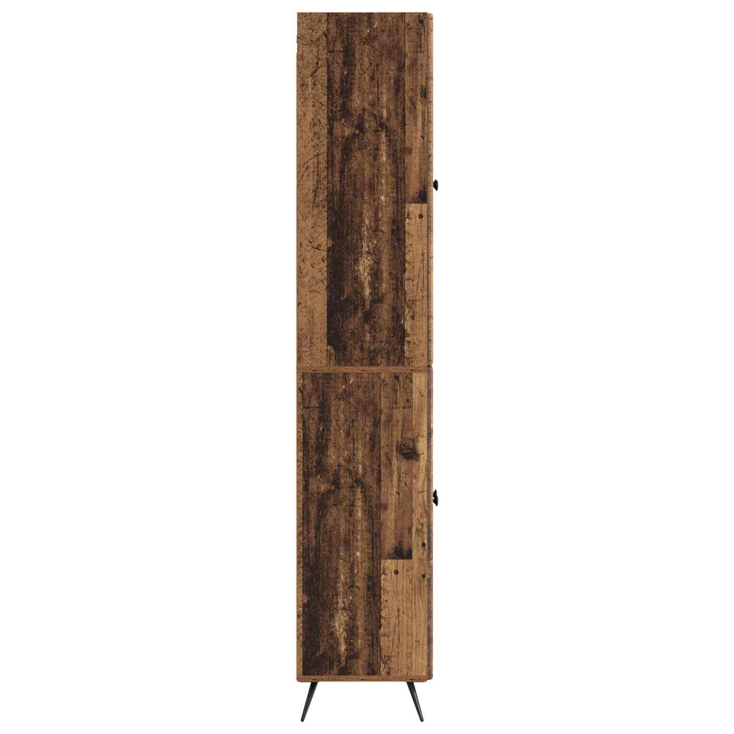 Skapsett 2 pcs Gammelt tre Konstruert tre