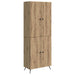 Skapsett 2 pcs Artisan eik Konstruert tre