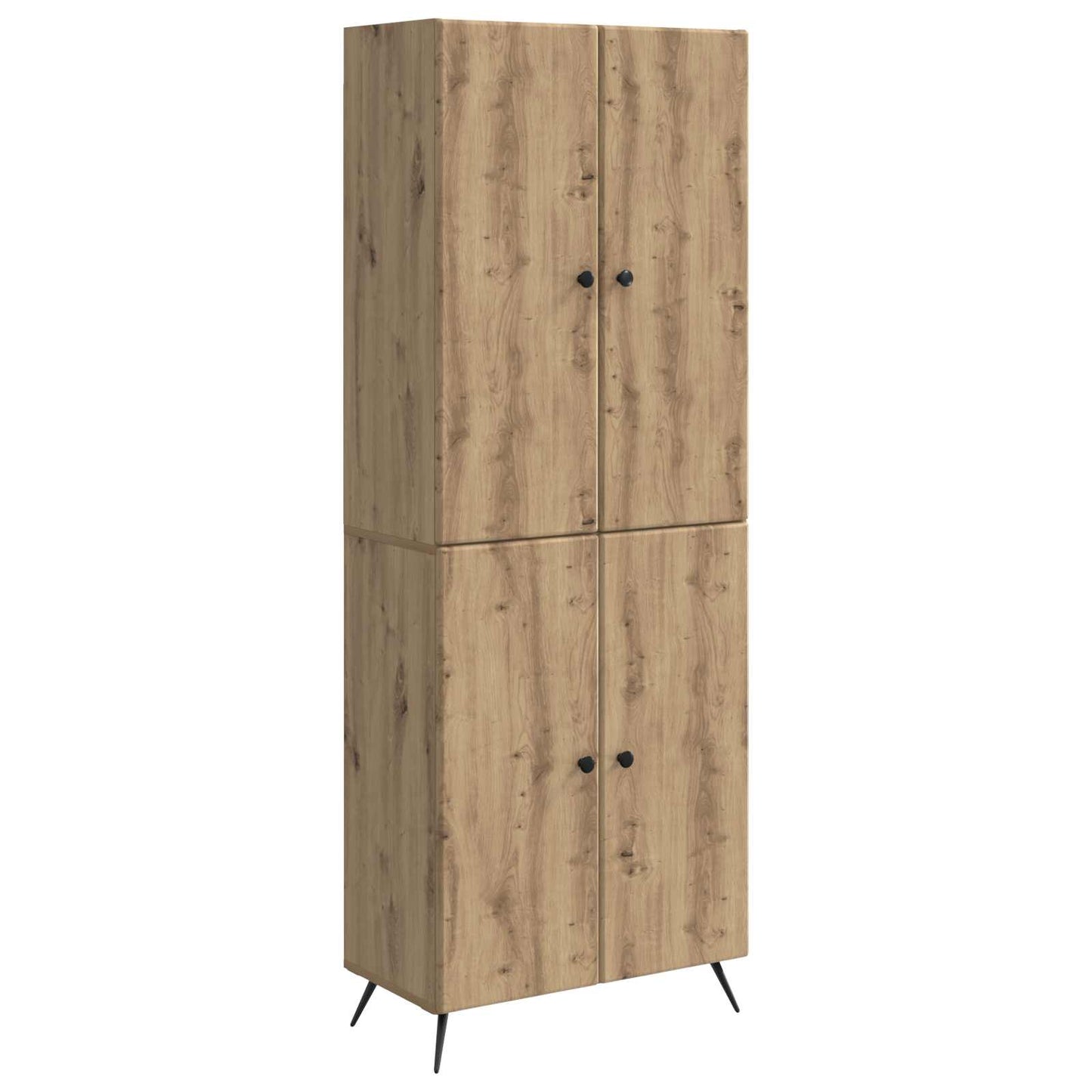 Skapsett 2 pcs Artisan eik Konstruert tre