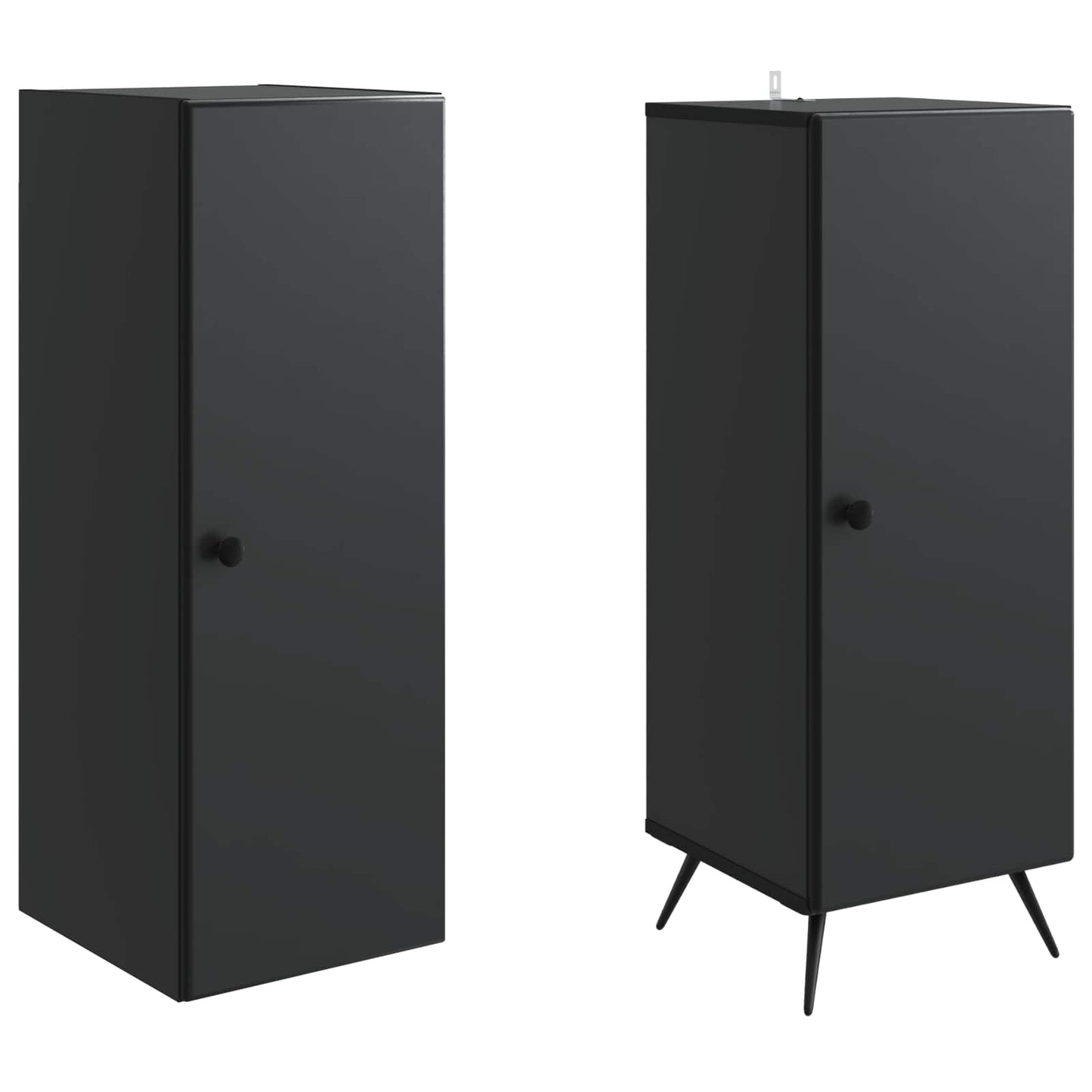 Skapsett 2 pcs Konstruert tre