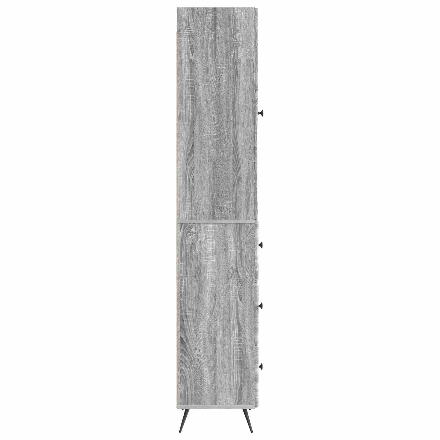 Skapsett 2 pcs Grå Sonoma 34,5 x 34,5 x 90 cm Konstruert tre