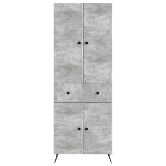 2 pcs Betonggrå