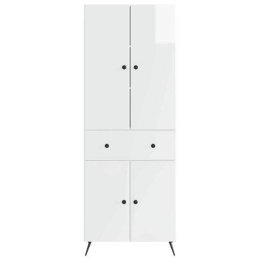 2 pcs Høgglans hvit