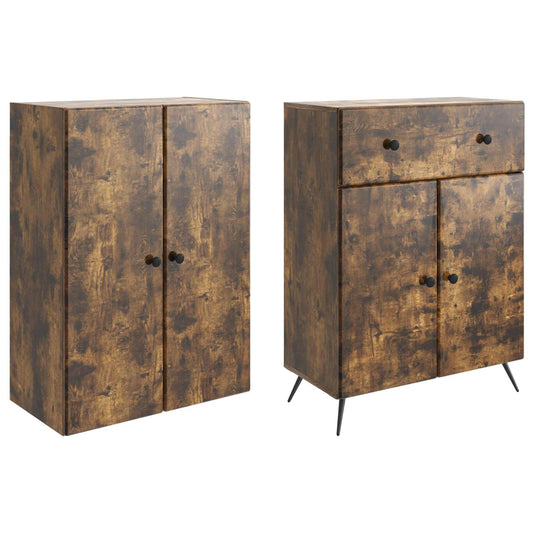 2 pcs Røkt Eik