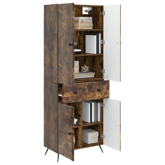 2 pcs Røkt Eik