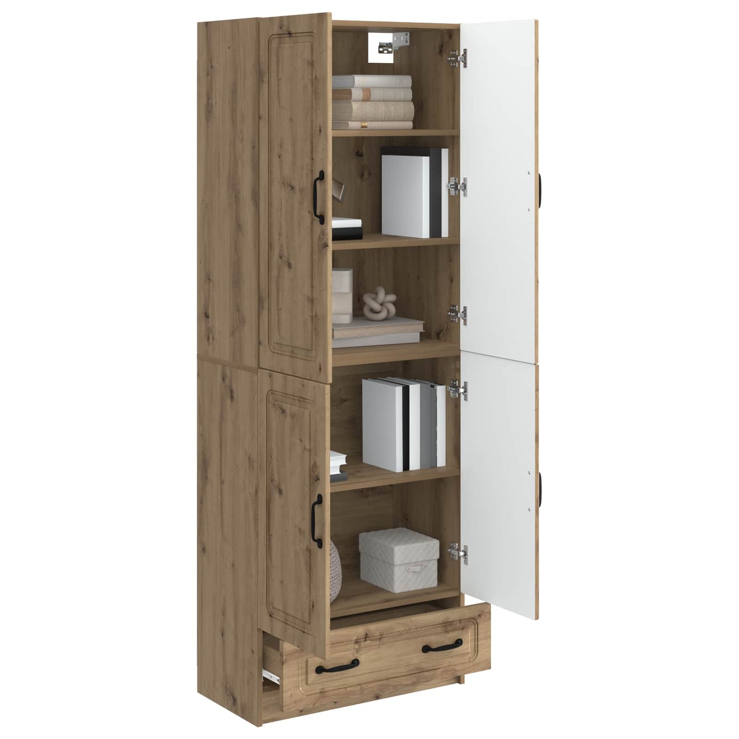 Skapsett 2 pcs Artisan eik Konstruert tre