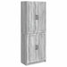 Skapsett 2 pcs Konstruert tre