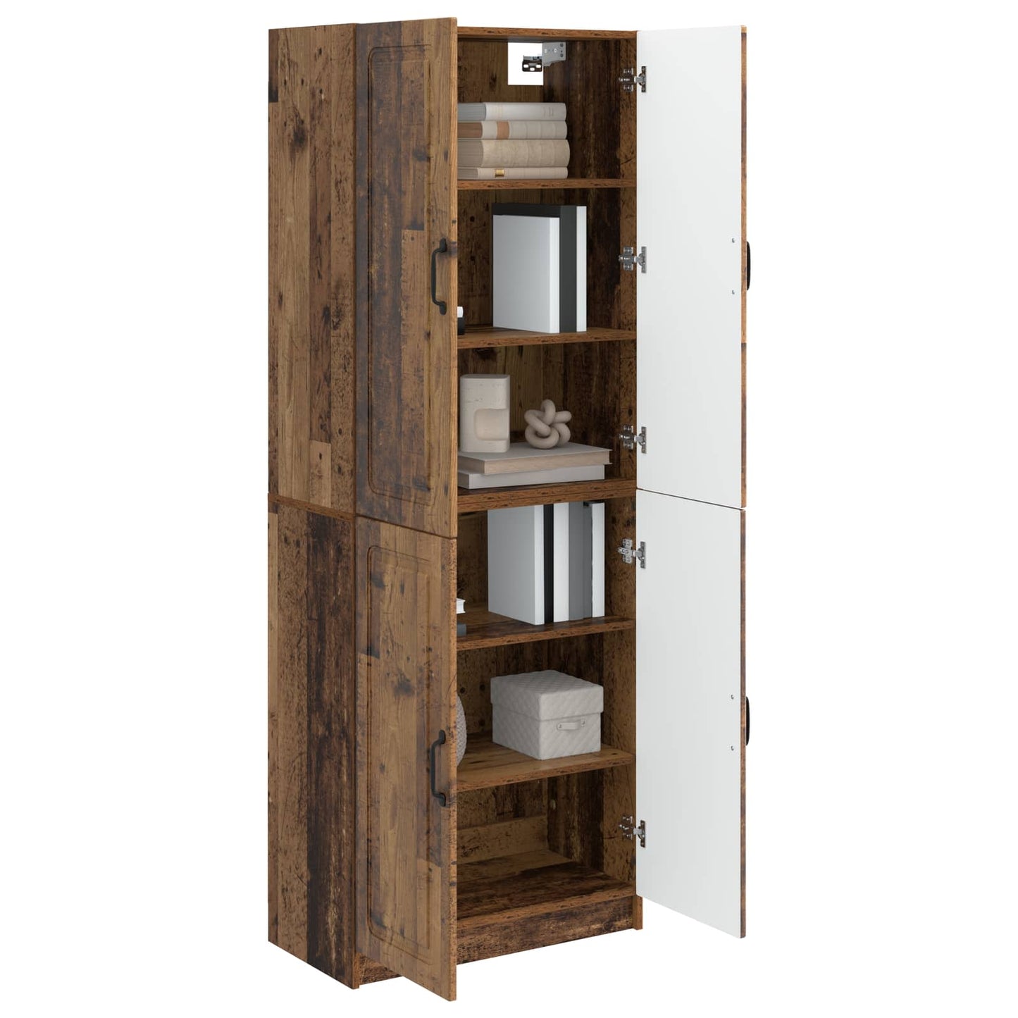 Skapsett 2 pcs Konstruert tre
