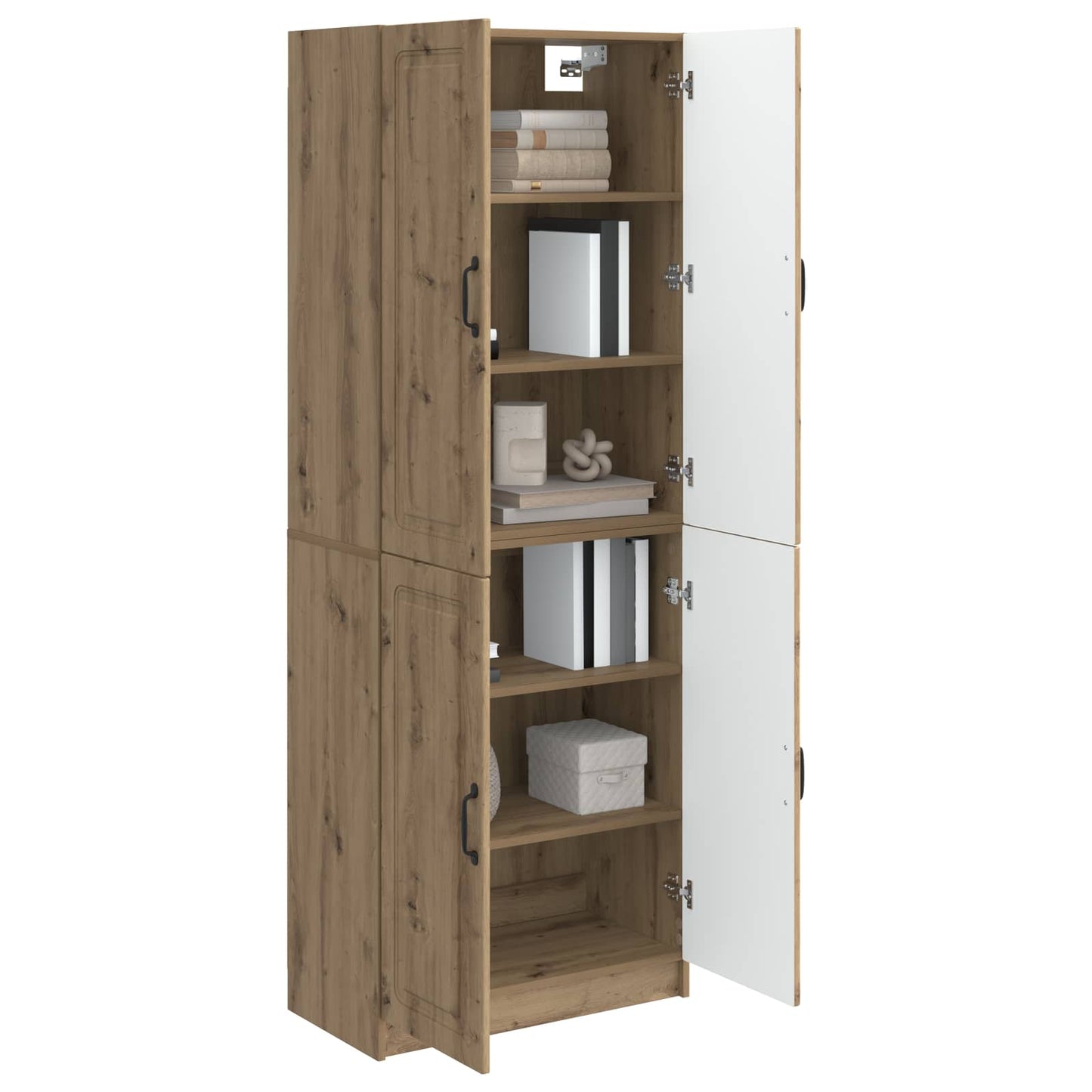 Skapsett 2 pcs Konstruert tre