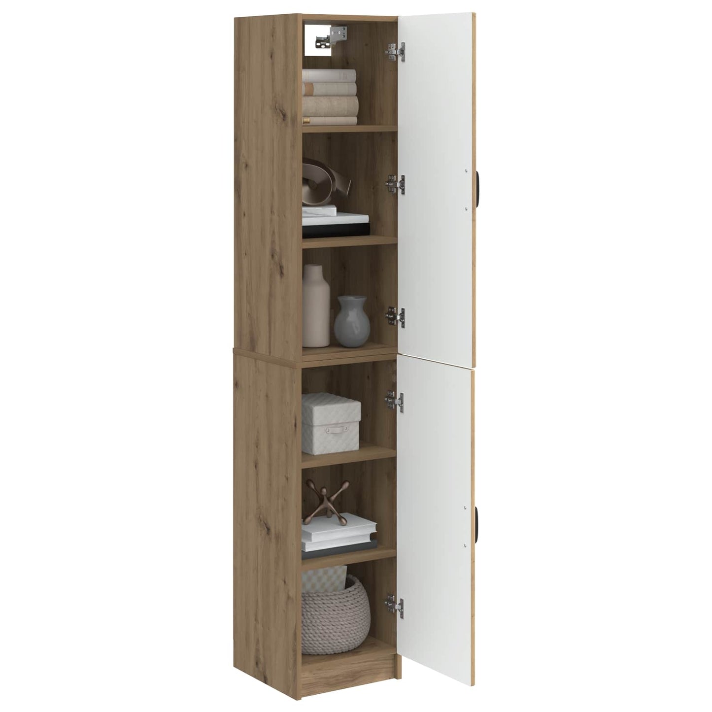 Skapsett 2 pcs Artisan eik Konstruert tre