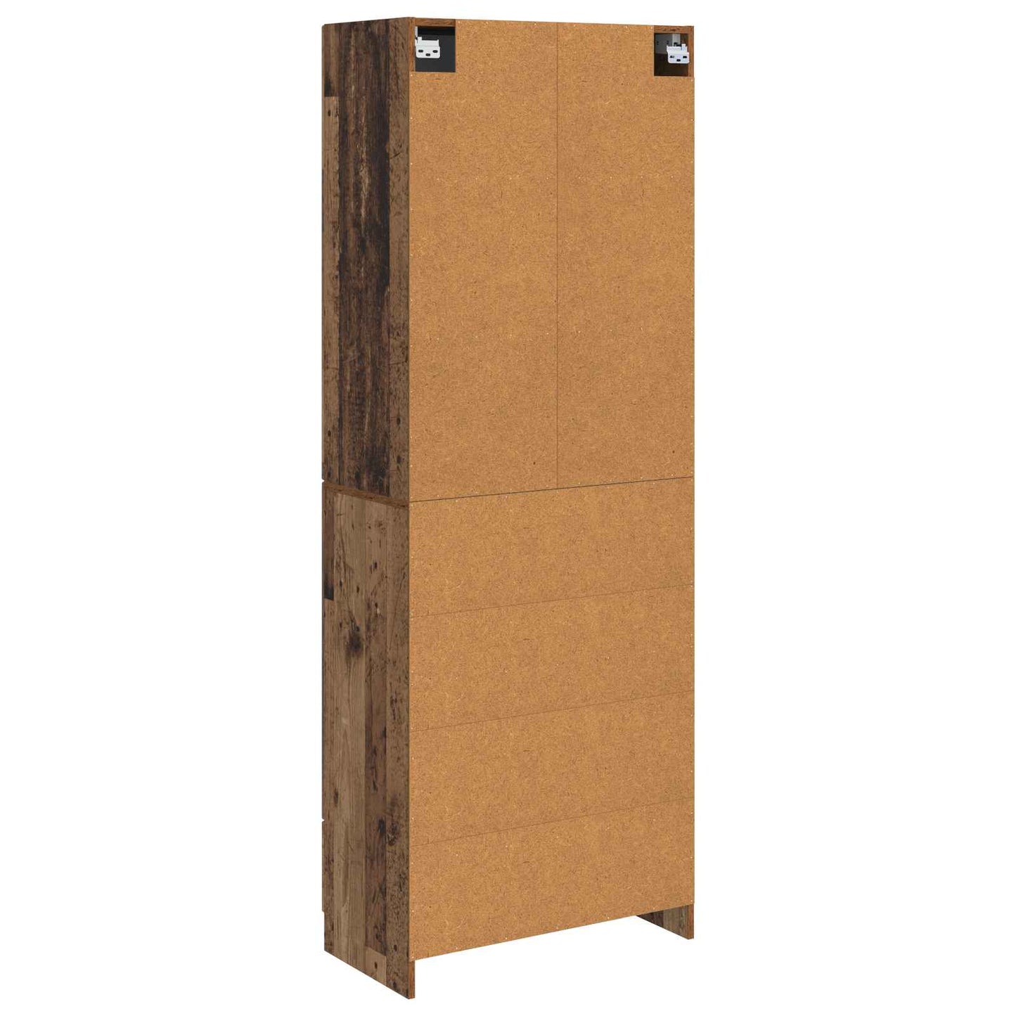 Skapsett 2 pcs Gammelt tre 66 x 34,5 x 87 cm Konstruert tre