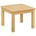 Kaffebord Lett akasie 45 x 45 x 36 cm Solid akasietre vidaXL