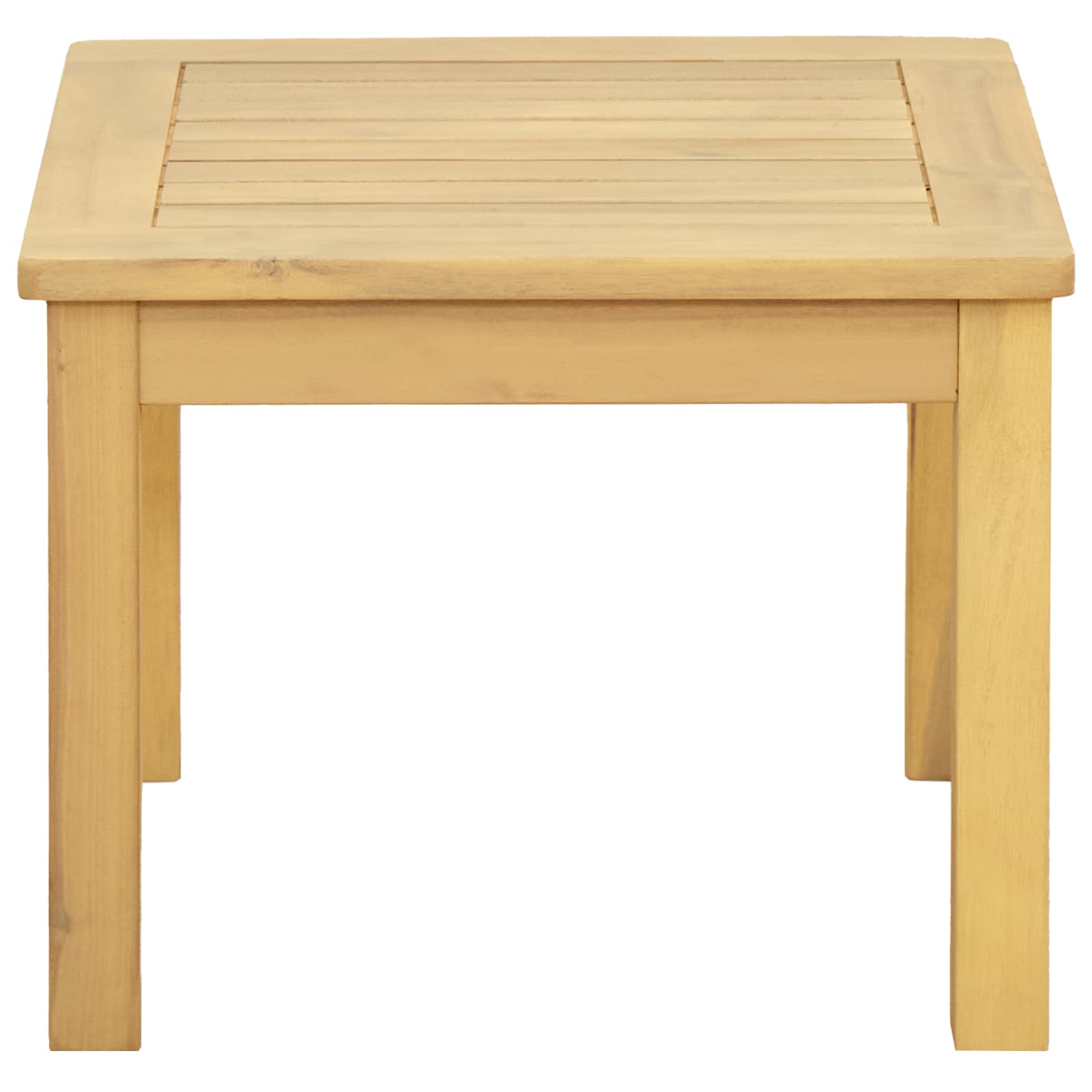 Kaffebord Lett akasie 45 x 45 x 36 cm Solid akasietre vidaXL