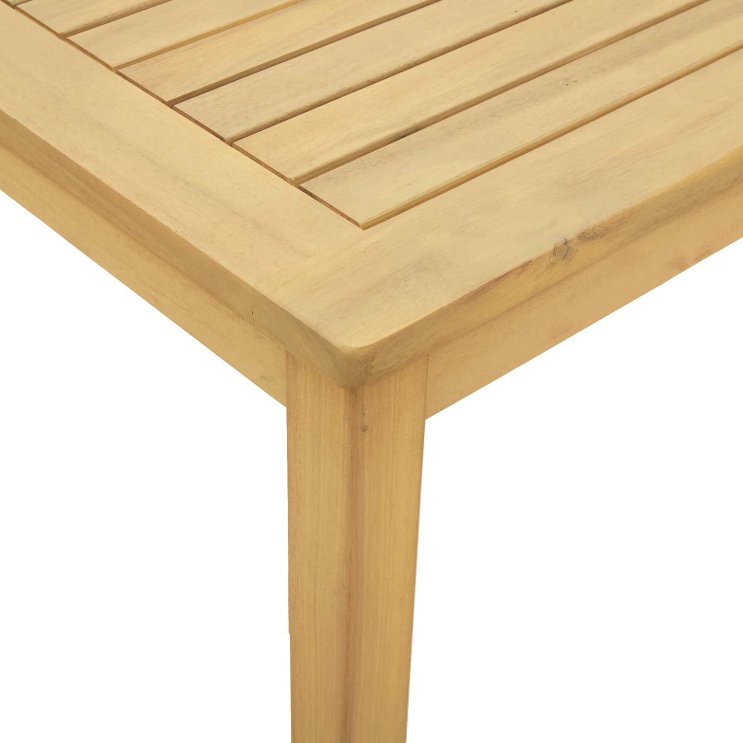 Kaffebord Lett akasie 60 x 60 x 36 cm Solid akasietre vidaXL