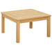 Kaffebord Lett akasie 60 x 60 x 36 cm Solid akasietre vidaXL
