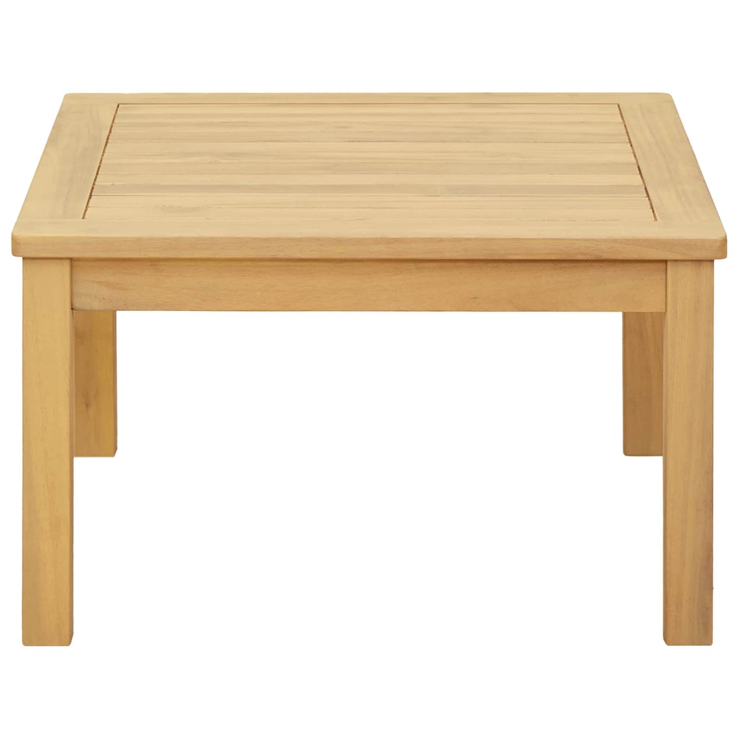 Kaffebord Lett akasie 60 x 60 x 36 cm Solid akasietre vidaXL