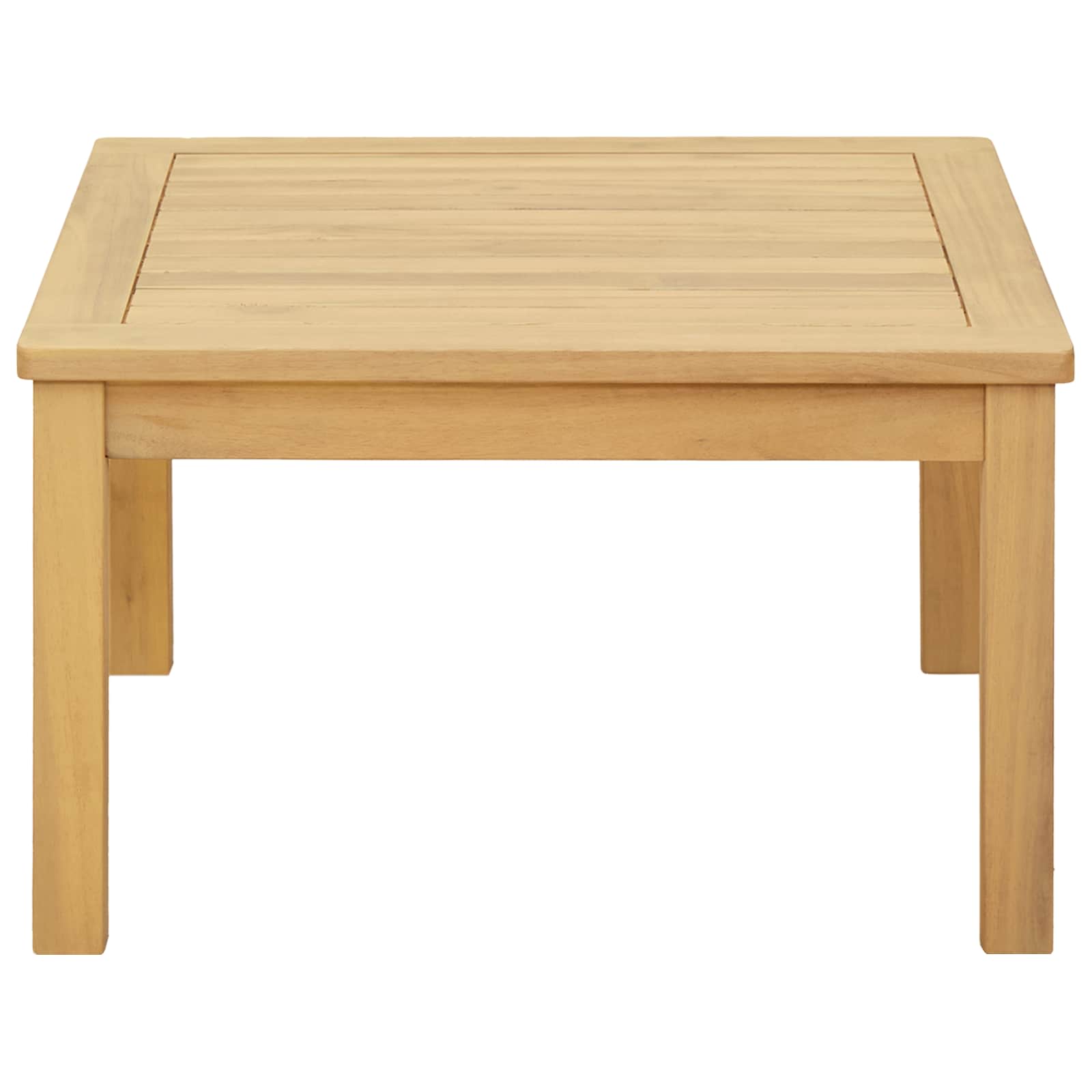 Kaffebord Lett akasie 60 x 60 x 36 cm Solid akasietre vidaXL
