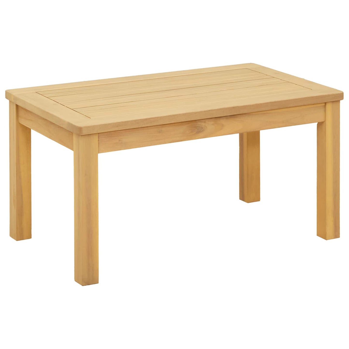 Kaffebord Lett akasie 70 x 40 x 36 cm Solid akasietre vidaXL