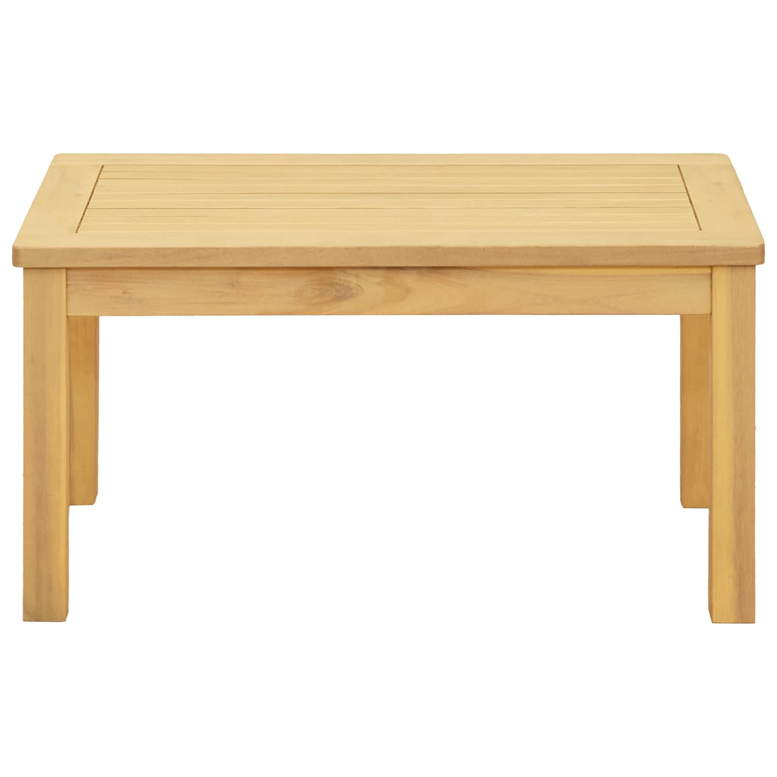 Kaffebord Lett akasie 70 x 40 x 36 cm Solid akasietre vidaXL