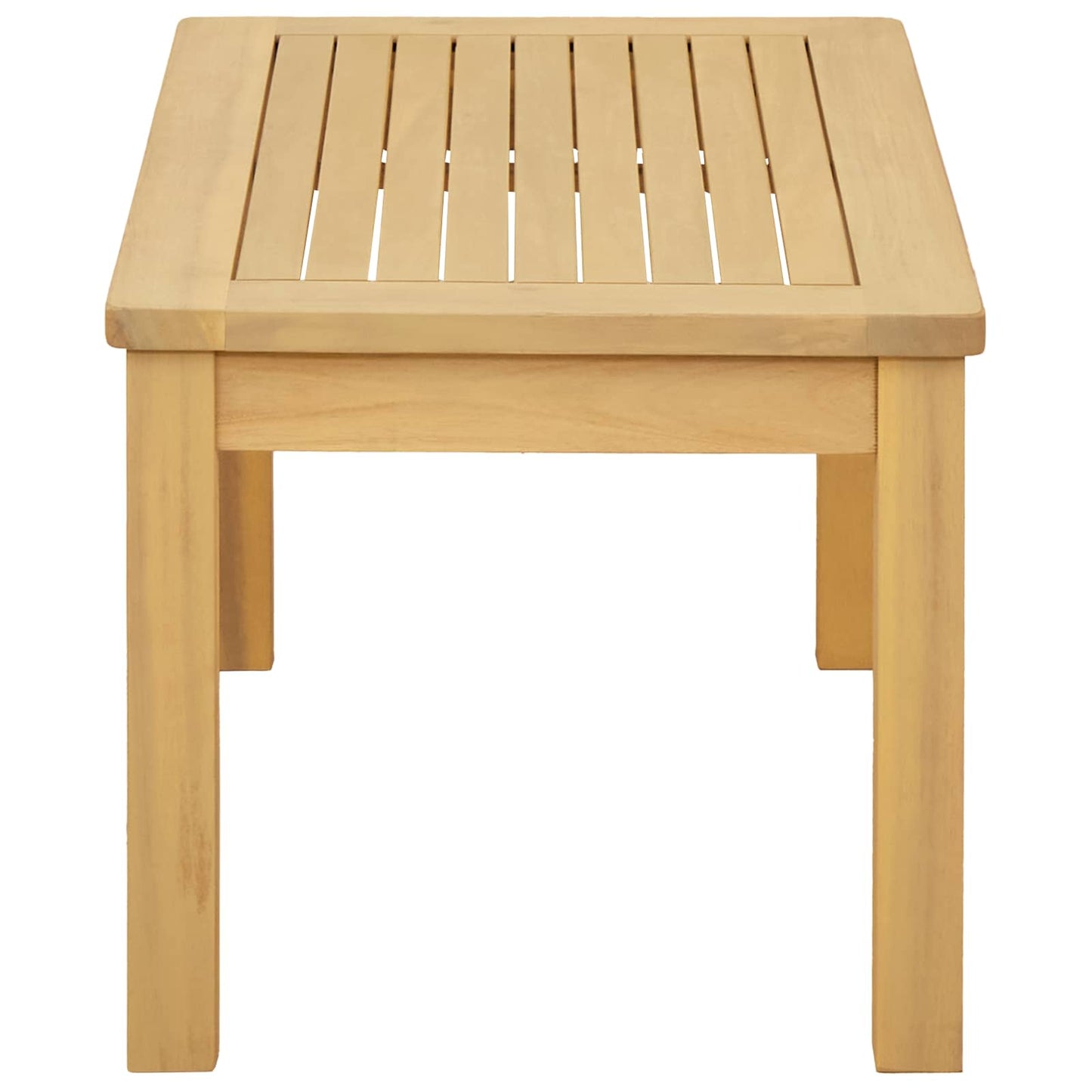 Kaffebord Lett akasie 70 x 40 x 36 cm Solid akasietre vidaXL