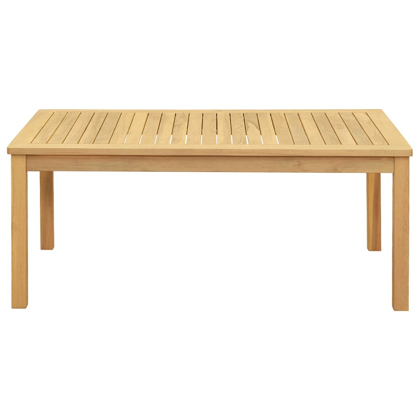 Kaffebord Lett akasie 110 x 60 x 45 cm Solid akasietre vidaXL