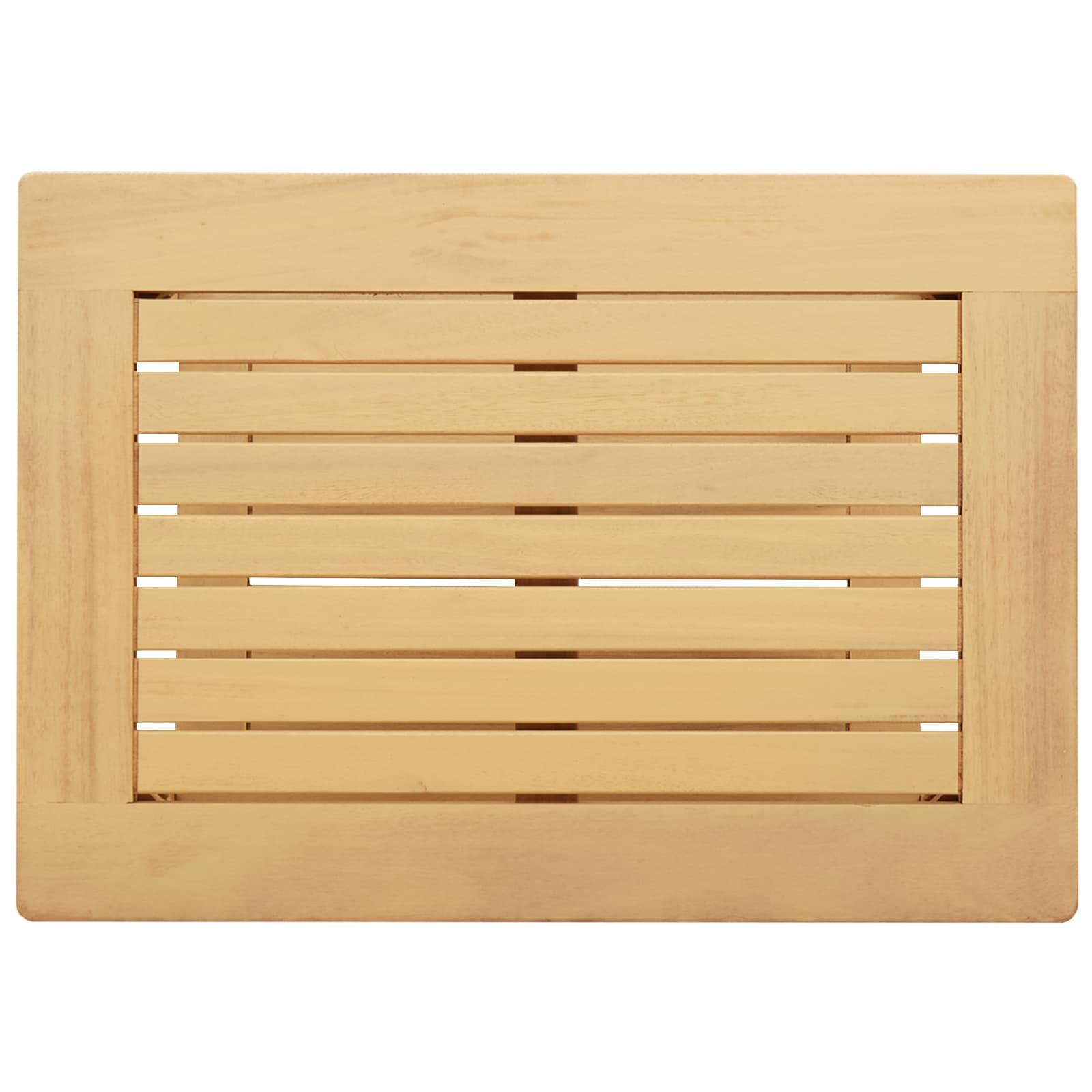 Sidetabell Olje naturlig 50 x 35 x 45 cm Solid akasietre vidaXL