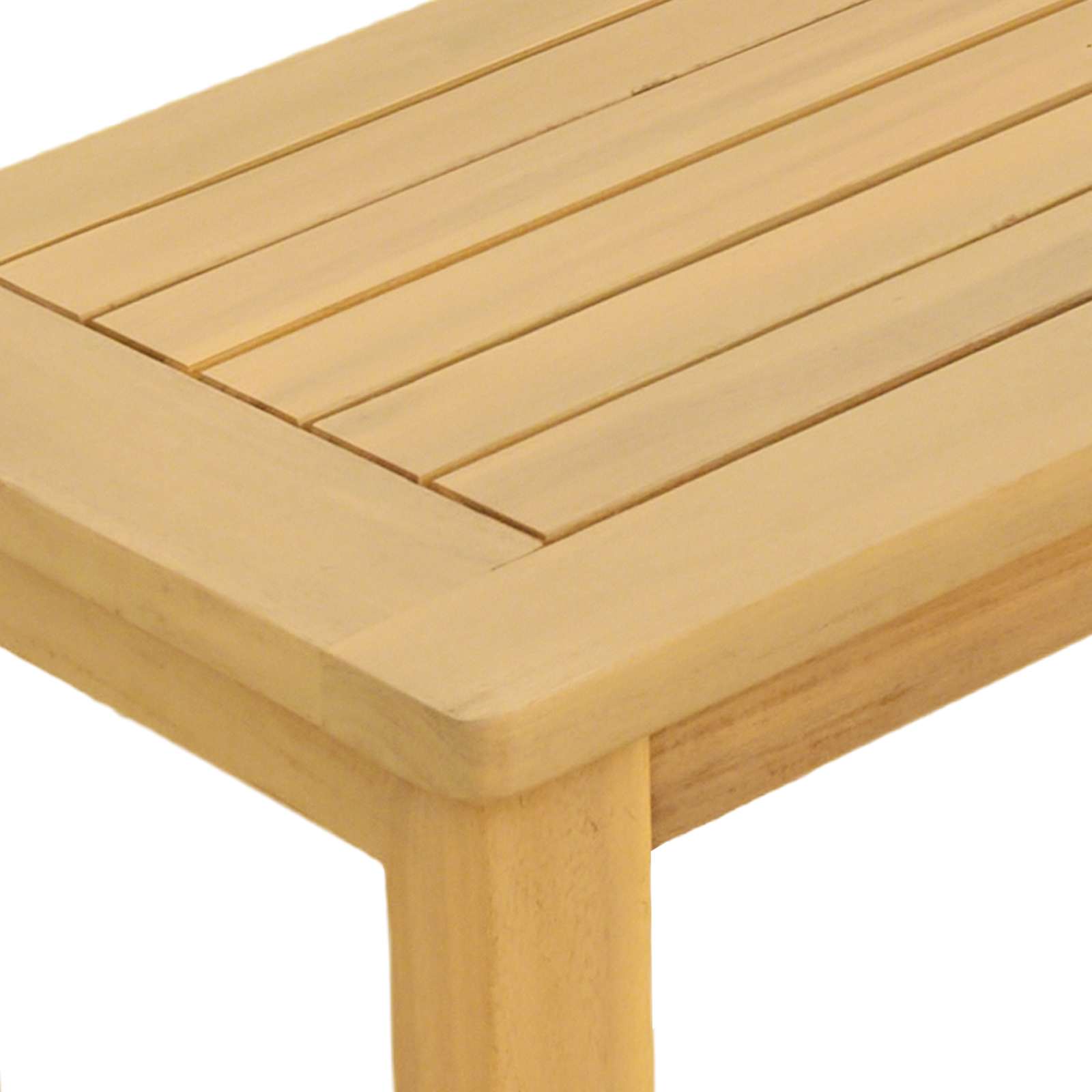 Hagekonsollbord Lett akasie 80 x 35 x 75 cm Solid akasietre vidaXL