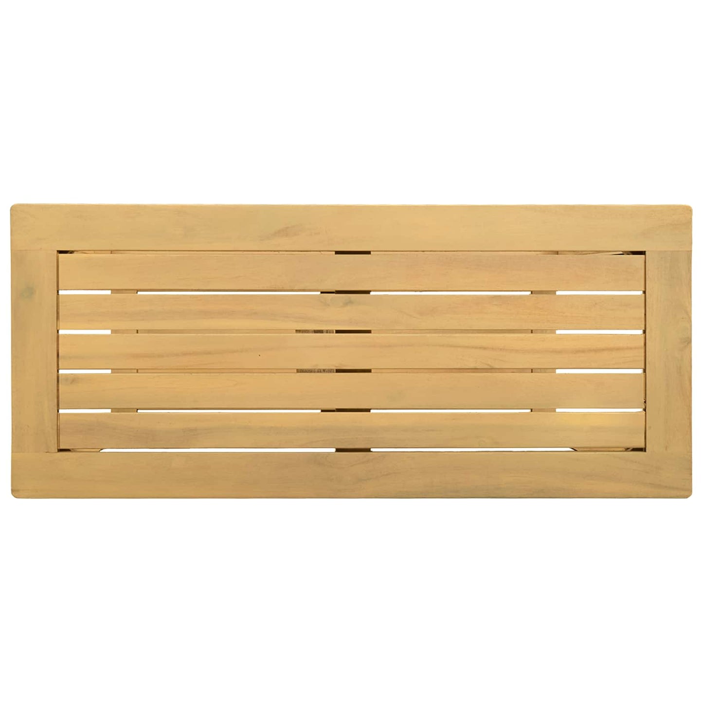 Hagekonsollbord Lett akasie 80 x 35 x 75 cm Solid akasietre vidaXL