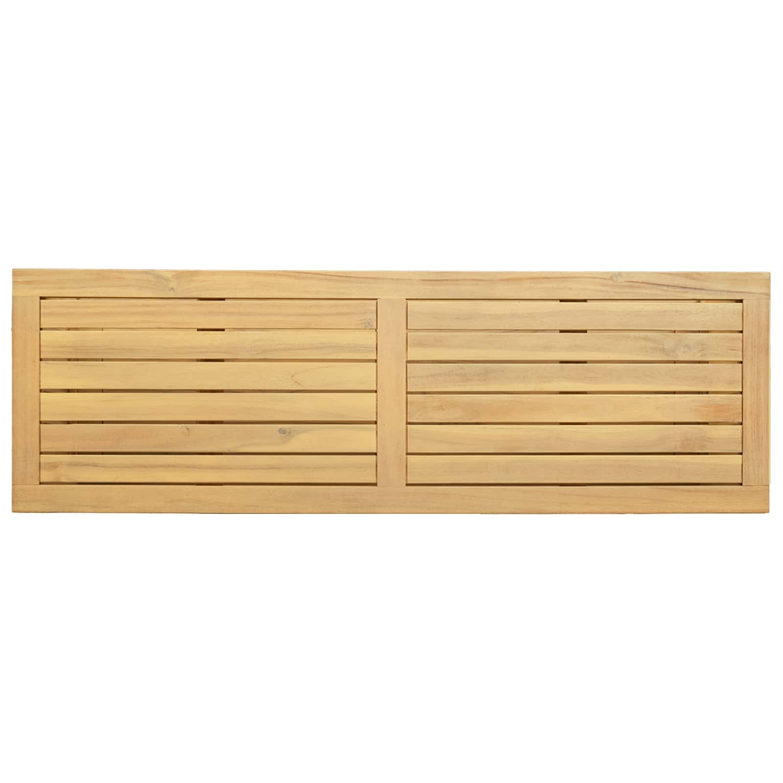 Hagekonsollbord Lett akasie 110 x 35 x 75 cm Solid akasietre vidaXL