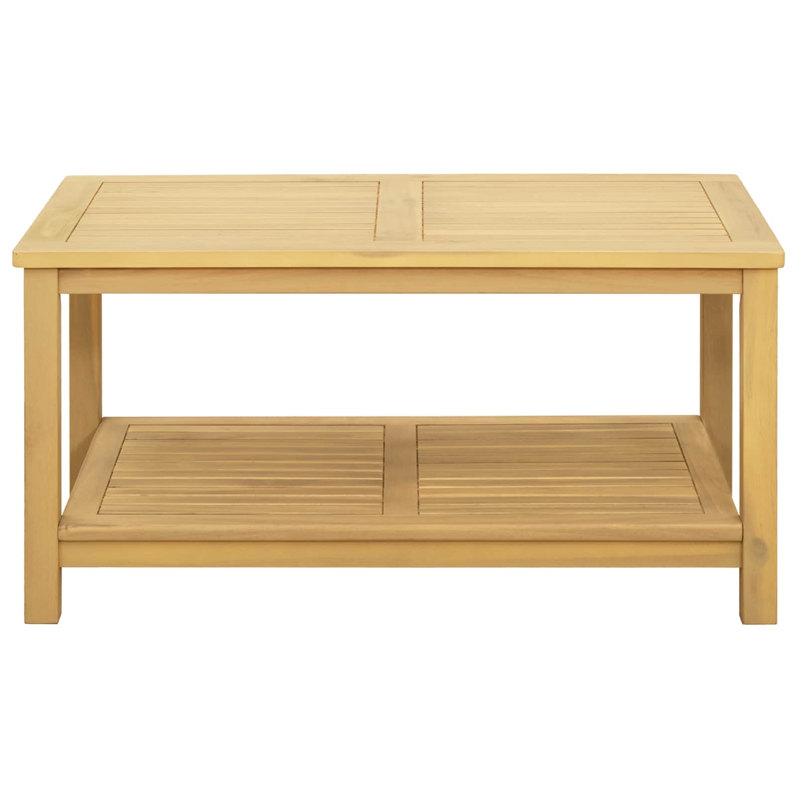Sidetabell Olje naturlig 90 x 50 x 45 cm Solid akasietre vidaXL