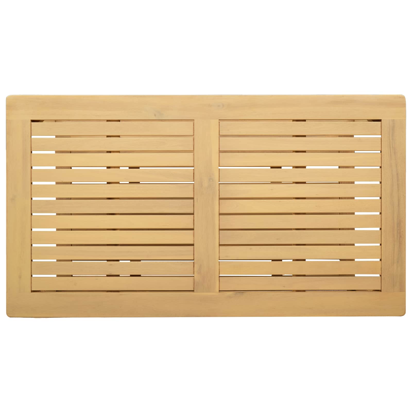 Sidetabell Olje naturlig 90 x 50 x 45 cm Solid akasietre vidaXL